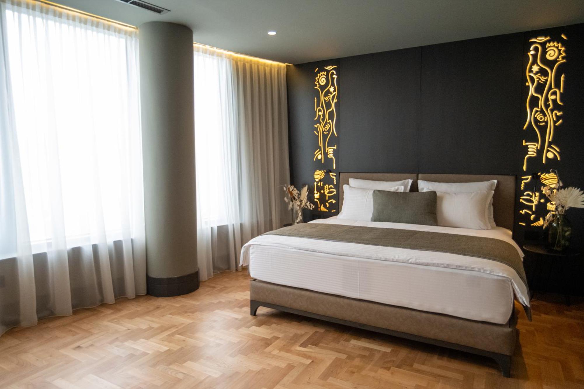 Arka Art Hotel Kashari 외부 사진 A bedroom at the hotel
